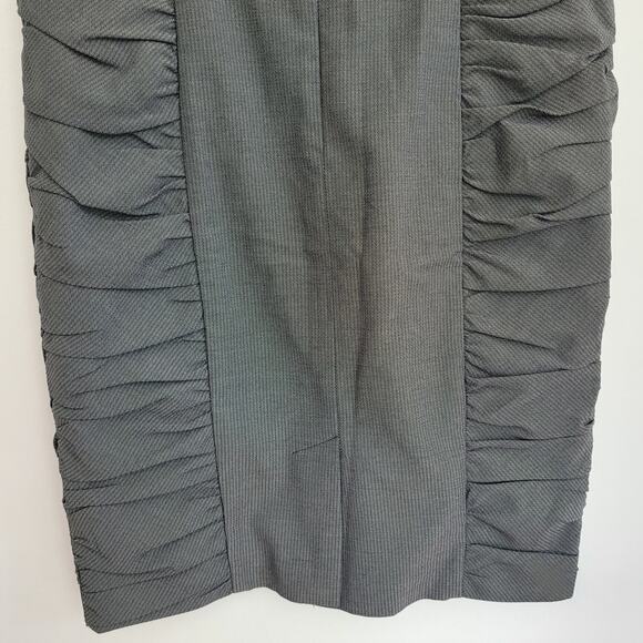 Anthropologie Cartonnier Alluring Sway Pencil Skirt 1940s Gray Women 4 - Picture 6 of 10